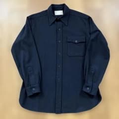美品、貴重、サイズ16】40's US.NAVY CPO Wool Shirt - メルカリ