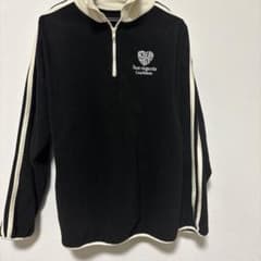 ジッパー付き黒長袖トップス Mサイズのサムネイル