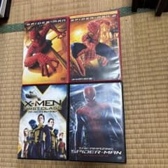 スパイダーマン X-MEN アイアンマン　DVD 5本セットのサムネイル