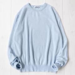 【美品✨】Deuxieme Classe カシミヤ100% ふんわりニット　秋冬 24AW＊美品Deuxieme Classe カシミヤ100 シアーニット 水色 - メルカリ