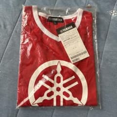 【今だけ値下げ】【新品＆未開封】Yamaha ロゴ Tシャツ Mサイズ レッドのサムネイル