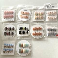 土*す様 ♡ネイルチップ♡10点♡L size♡のサムネイル