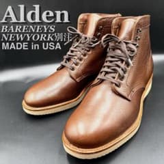 A*r様 ⭐️ オールデン バーニーズニューヨーク10周年特別モデル US6.5 Alden オールデン バーニーズニューヨーク別注 レースアップブーツ 7