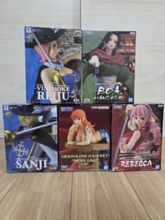 値下げ ワンピース フィギュア TREASURE CRUISE 5体セット - メルカリ