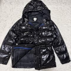 ✨光沢y2k✨GAP ダウンジャケットPRIMALOFT 黒 XXS - メルカリ
