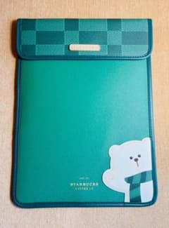 STARBUCKS】海外限定 白くま PCケース スタンド機能付 新品 - メルカリ