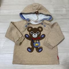 難あり　ミキハウス  トレーナー　90cmのサムネイル