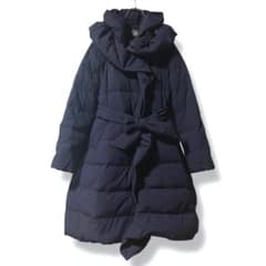 美品❤️フリル/リボン❤️EIKO KONDO エイココンドウ ダウンコート 42