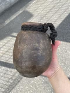 楽茶碗 9代 了入か？ 茶の湯 茶道 引き出し黒 楽茶碗 9代 了入か？ 茶の湯 茶道 引き出し黒