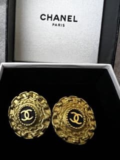 【正規品】シャネル CHANEL ココマーク ラウンド イヤリング 95Pのサムネイル
