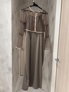 チュールボレロ付き パーティードレスのサムネイル