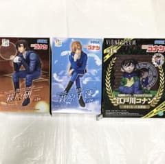 名探偵コナン フィギュア　萩原千速　萩原研二　江戸川コナン 小さくなった名探偵