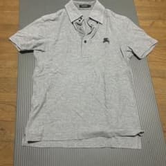 BURBERRY BLACK LABEL ポロシャツ グレー 2のサムネイル