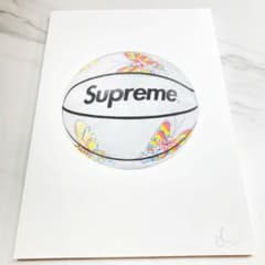 ステフモリス　シュプリーム　サイン入り　アートのサムネイル