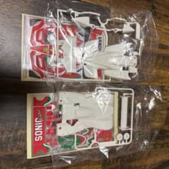 ミニ四駆プラボディ　ソニック＆ヴァンガードソニック　シール付のサムネイル