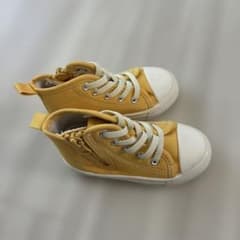 ☆新品☆BREEZE ハイカット スニーカー イエロー 14センチ