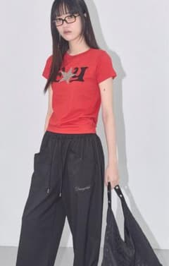FANCY CLUB レオパード 赤 Tシャツのサムネイル