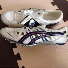 新品未使用  asics☆陸上スパイク  送料込みのサムネイル