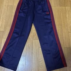 Needles トラックパンツ 紫×レッド M ストレートのサムネイル