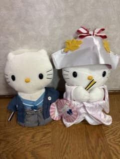 希少 ハローキティ ダニエル ぬいぐるみ 2体セットのサムネイル
