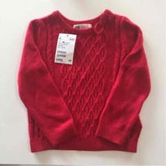 H&M 赤 セーターのサムネイル