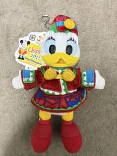 東京ディズニーランド 2013 クリスマス ぬいぐるみバッジ　デイジーのサムネイル