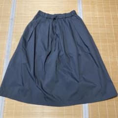 フレアスカート ネイビー ウエストゴム Mのサムネイル
