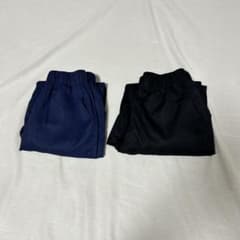 SHEIN カーゴパンツ 2本セット 150cm 12Y ブラック ネイビーのサムネイル