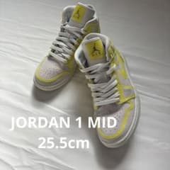 NIKE WMNS AIR JORDAN1 MID LX OPTI YELLOWのサムネイル