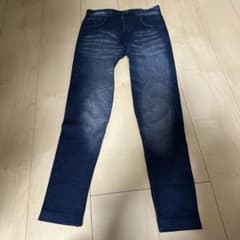 福助　デニム風レギンス　M-L
