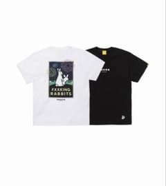 Fxxking Rabbits（FR2）グラフィックTシャツ ホワイト FR2 Fxxking Rabbits Tシャツ ホワイト L - メルカリ