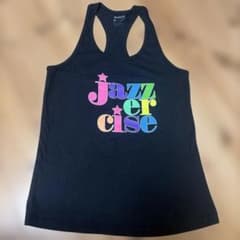 JAZZERCISE ジャザサイズ ノースリーブトップス ブラック Mのサムネイル