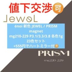 énoi 新色 JEWEL/PRISM magnet 全23色 各1g セット - メルカリ