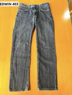 EDWIN 403 w30 ストレートジーンズのサムネイル