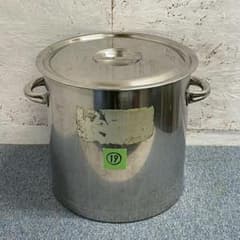 ステンレス製 寸胴鍋 33cm 厨房 厨房機器 店舗 店舗用品 19 A2441 ステンレス製 寸胴鍋 33cm 厨房 厨房機器 店舗 店舗用品 19 A2441