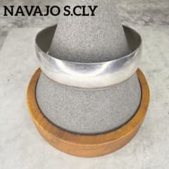 NAVAJO S.CLY ナバホ ワイドバングル IndianJewelry NAVAJO S.CLY ナバホ ワイドバングル IndianJewelry - メルカリ