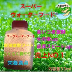 スーパーウォーターフード 33ml×2本 メダカ餌 メダカ 金魚用のサムネイル