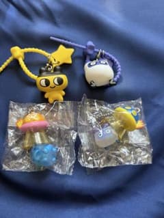 たまごっち ガチャ 4個セットカラフルマルチチャーム2 UFOスイング オーロラのサムネイル