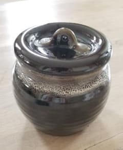 陶器製 保存容器 蓋付き 漬物壺風 - メルカリ