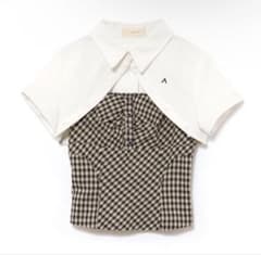 andmary Myra shirt set black - メルカリ