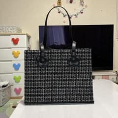 極美品　マリークワント　ツィード　トートバックのサムネイル