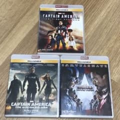 캡틴 아메리카 3 영화 컬렉션 MovieNEX