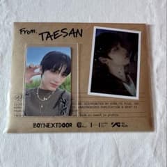 BOYNEXTDOOR テサン TAESAN why letter - メルカリ