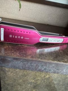 ione MS3300 ストレートヘアアイロン ピンクのサムネイル