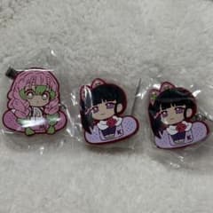 鬼滅の刃　キャラばんちょうこうヘアクリップ弍　甘露寺蜜璃1個　栗花落カナヲ2個のサムネイル