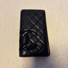 【週末値下げ！】CHANEL マトラッセ 長財布 ブラック×ピンクのサムネイル