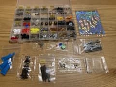 ミニ四駆　パーツセット　放熱フィン・六角BB・ブラックビス　等のサムネイル
