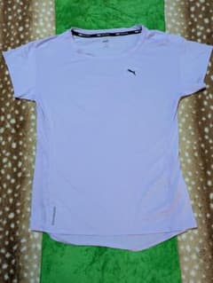 プーマ　レディース トレーニング 半袖Tシャツ パープル　Мのサムネイル