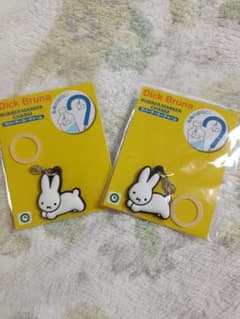 Dick Bruna ラバーマーカーチャーム うさぎ 2個セット