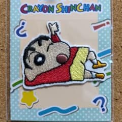 크레용 신짱 자수 헝겊 6 세트